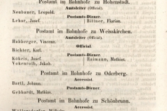 1855, Postmeister Friedrich Foit